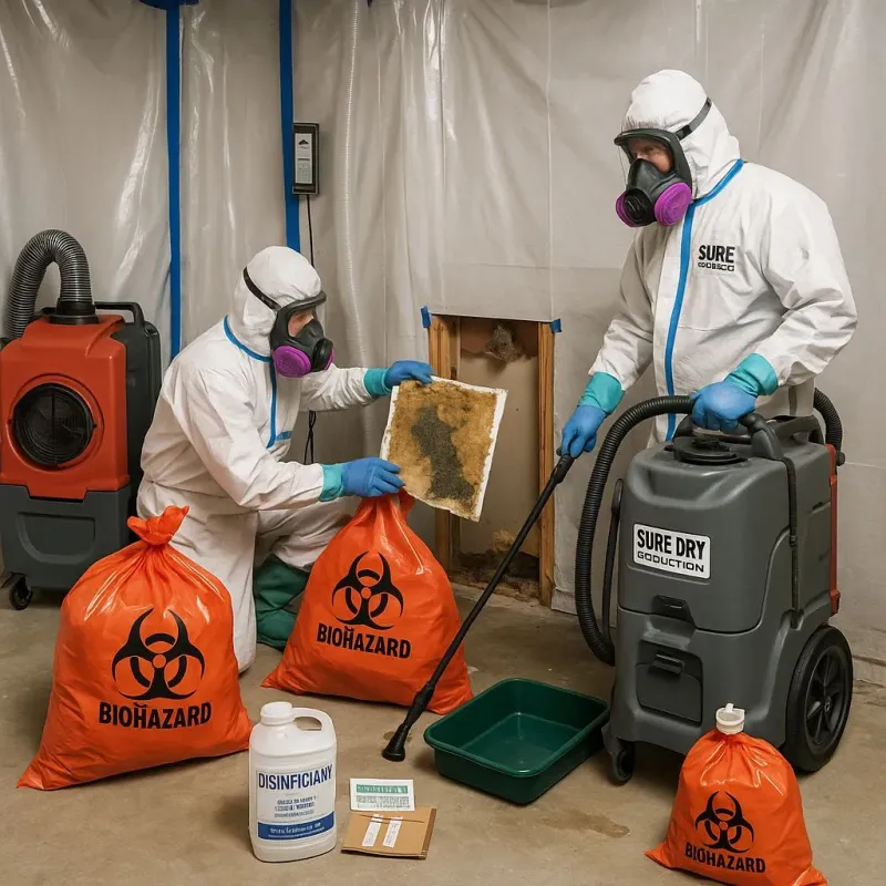 Contaminated Water Handling Protocols process in Eagle River, MI