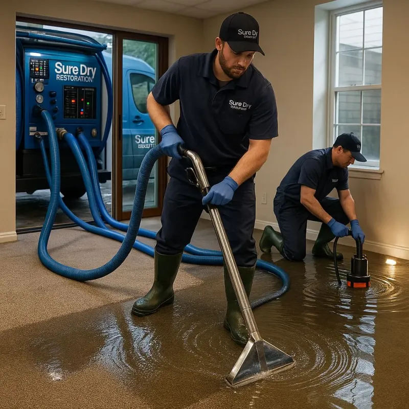 Water Extraction and Removal process in Eagle River, MI